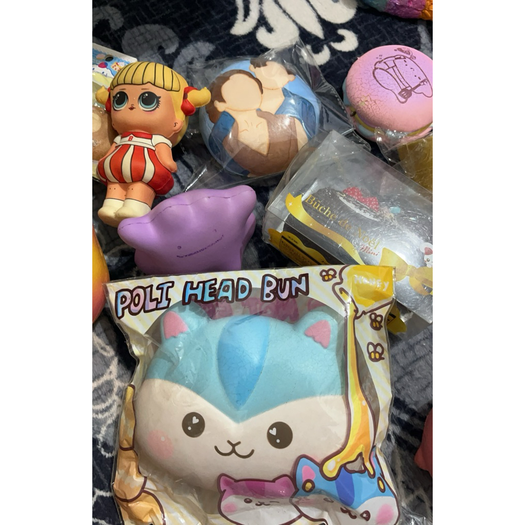 FLASHSALE SQUISHY(ibloom,cdn,sanrio,punimaru dll)