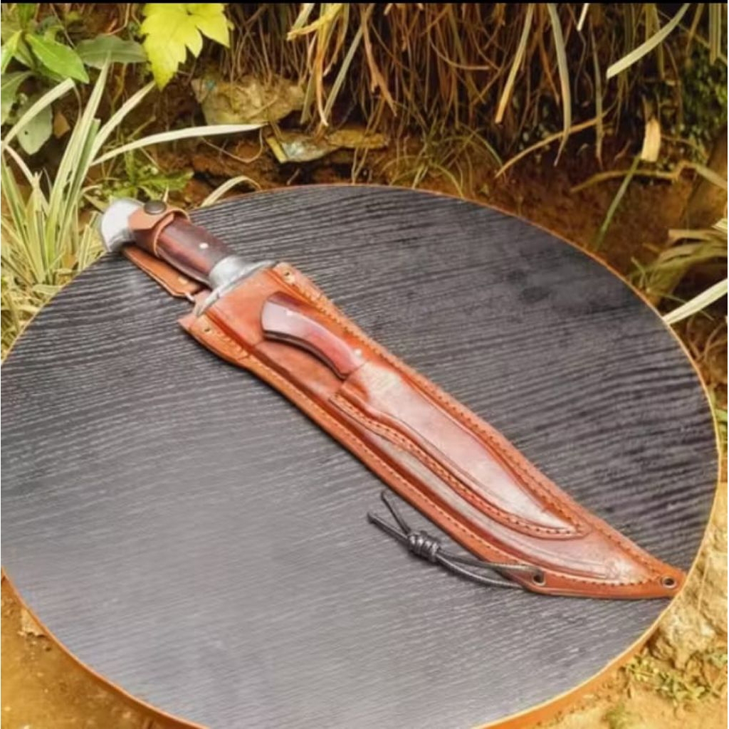 Pisau rambo jumbo 1set Pisau dapur dan buat survival multifungsi