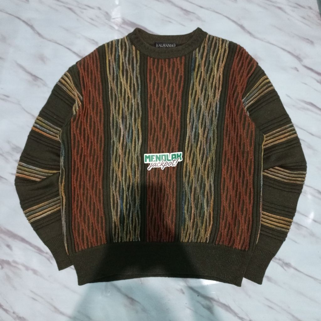 knitwear 3D pattern vintage