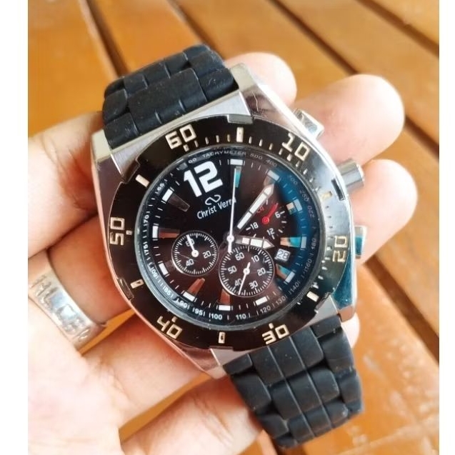 Jam Tangan Christ Verra Original. Bekas Second Preloved