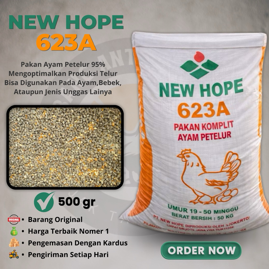 Pakan Voer Ayam Petelur 623A Pakan Ayam Jadi