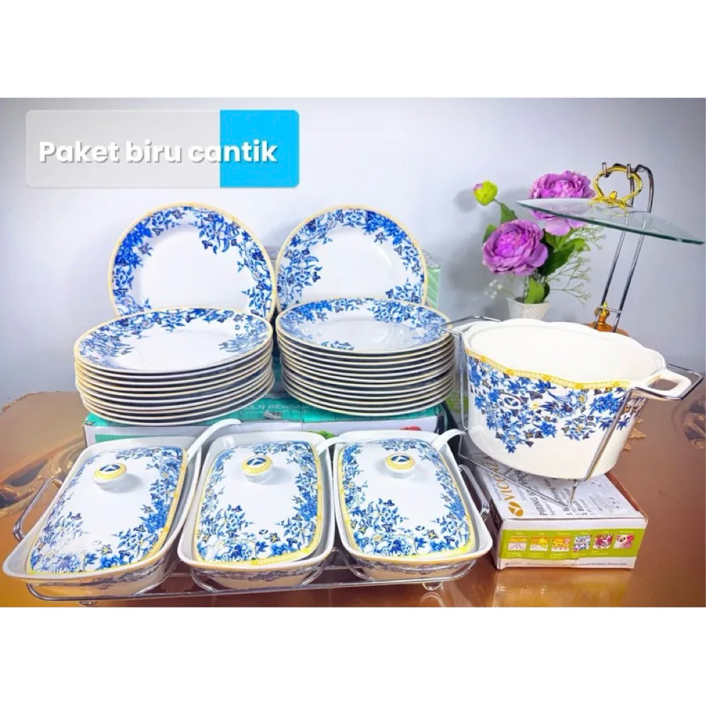 set prasmanan/prancisan ayana VICENZA (prasmanan-BA751)+(mangkuk sup-851)+(piring 9,25inc)