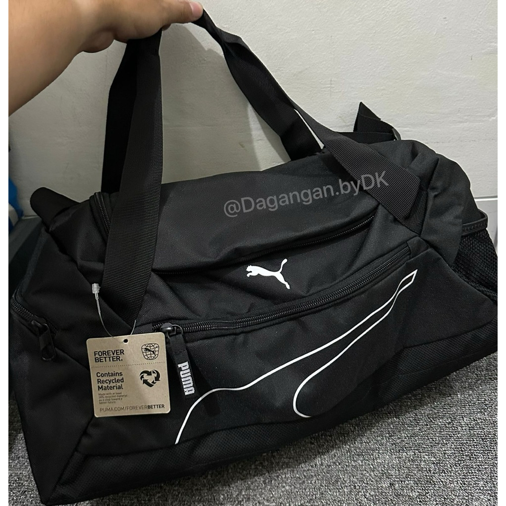 Tas Puma Duffle Bag Original 100% Full Black