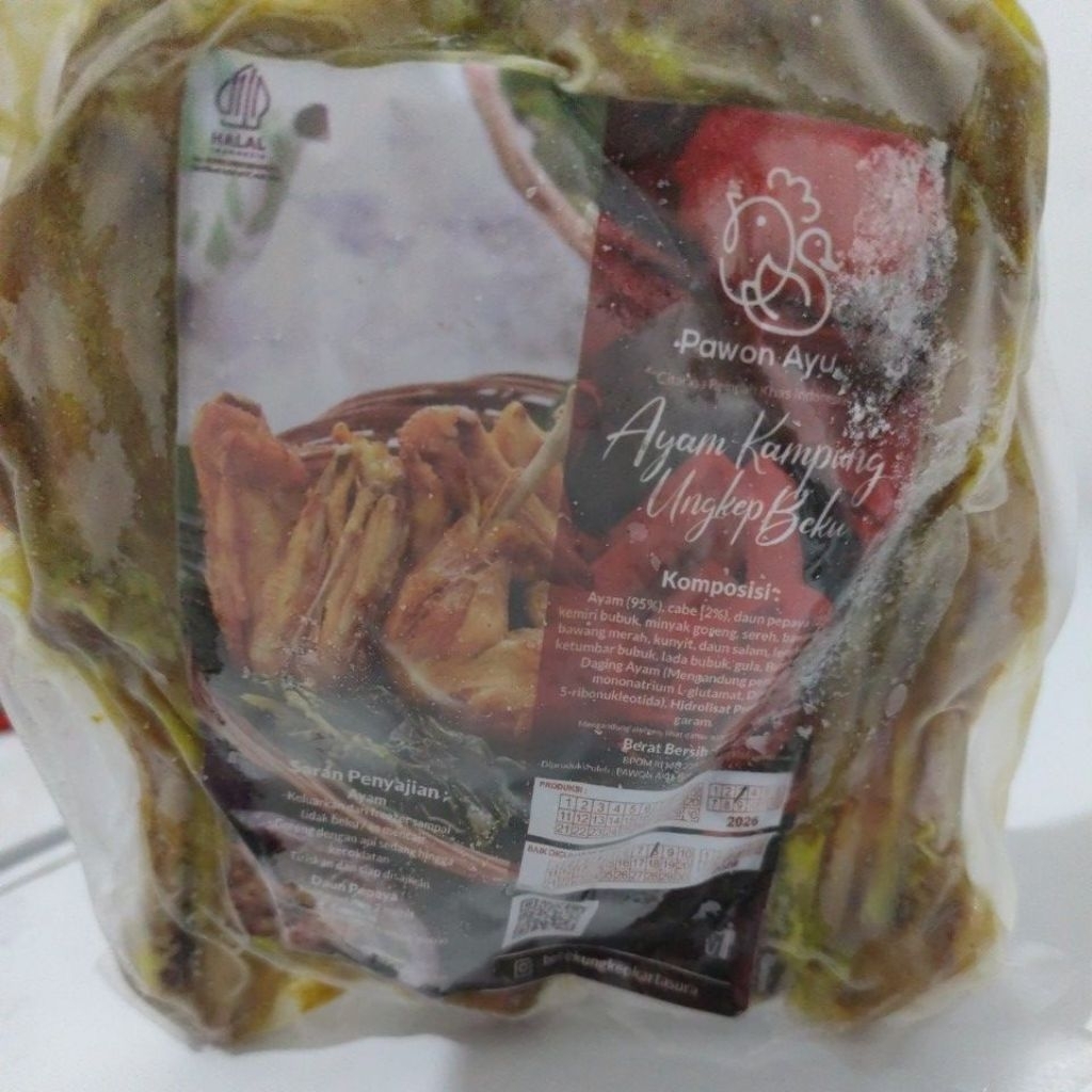 Ayam Kampung Ungkep Pawon Ayu Kartasura