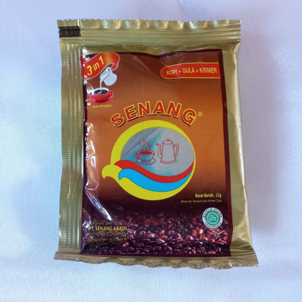 Kopi Bubuk Senang Papua Original 3in1