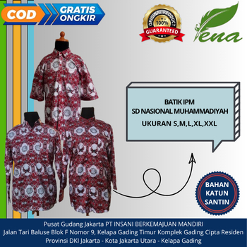 SATIN Batik IPM SD Muhammadiyah Nasional