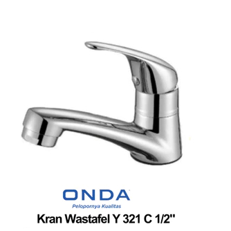 Onda Kran Wastafel Y 321 C 1/2" / Kran Wastafel Onda / Kran Air Onda