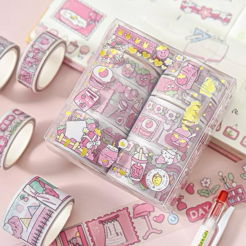 Stiker Roll Washi Lucu / Stiker Roll