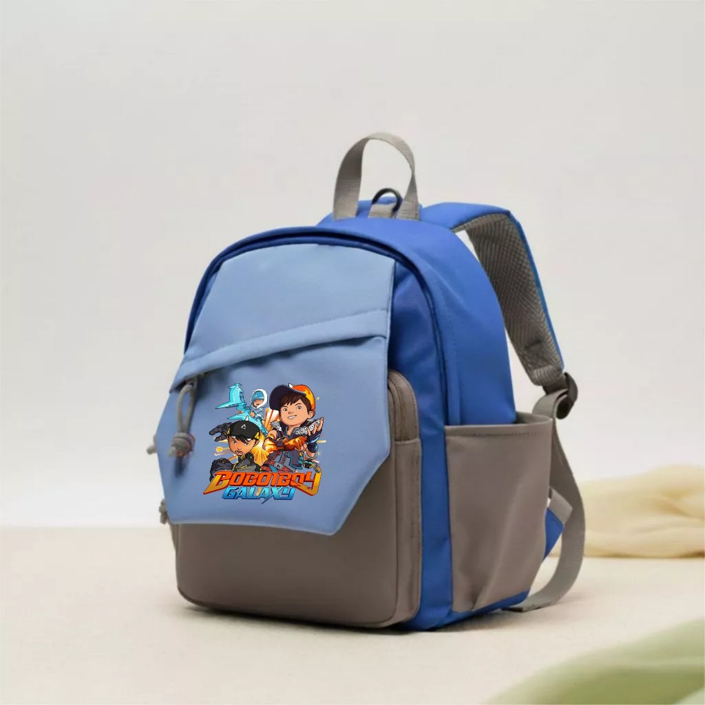 CATENZO - Tas Ransel Sekolah Anak Boboiboy Galaxy Premium Backpack Anak TK PAUD Muat buku gambar uku