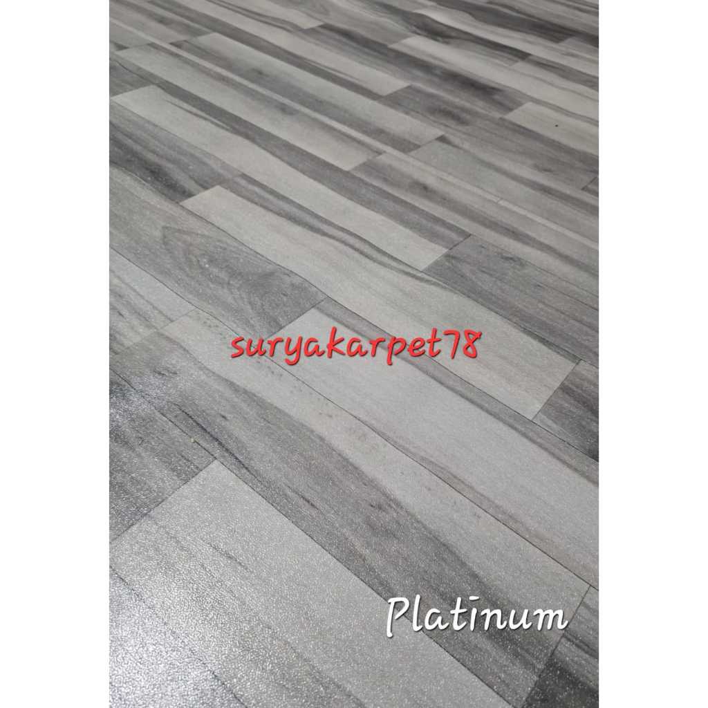 KARPET LANTAI VINYL PLASTIK TEBAL IMPORT KOREA  LEBAR 2meter Tebal 0.5mm 1 ROLL