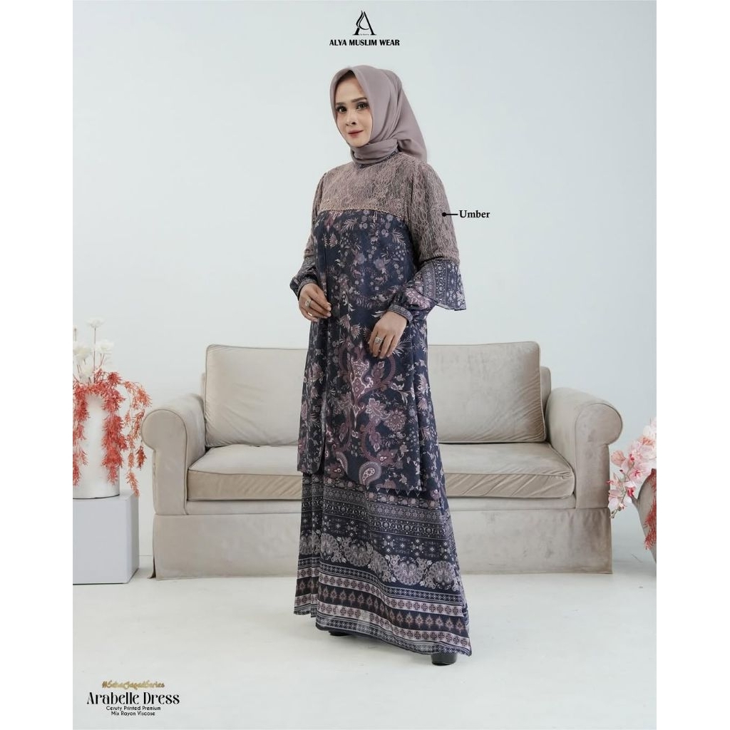 Arabelle Dress By Alya Muslim Wear