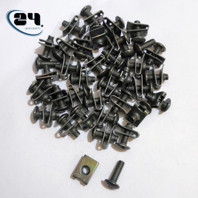 (10 Pcs) Baut Klip Body Honda M5 (Drat Halus)