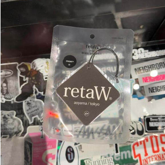 FRAGMENT DESIGN X RETAW - AOYAMA TOKYO FRESHENER (BLACK)