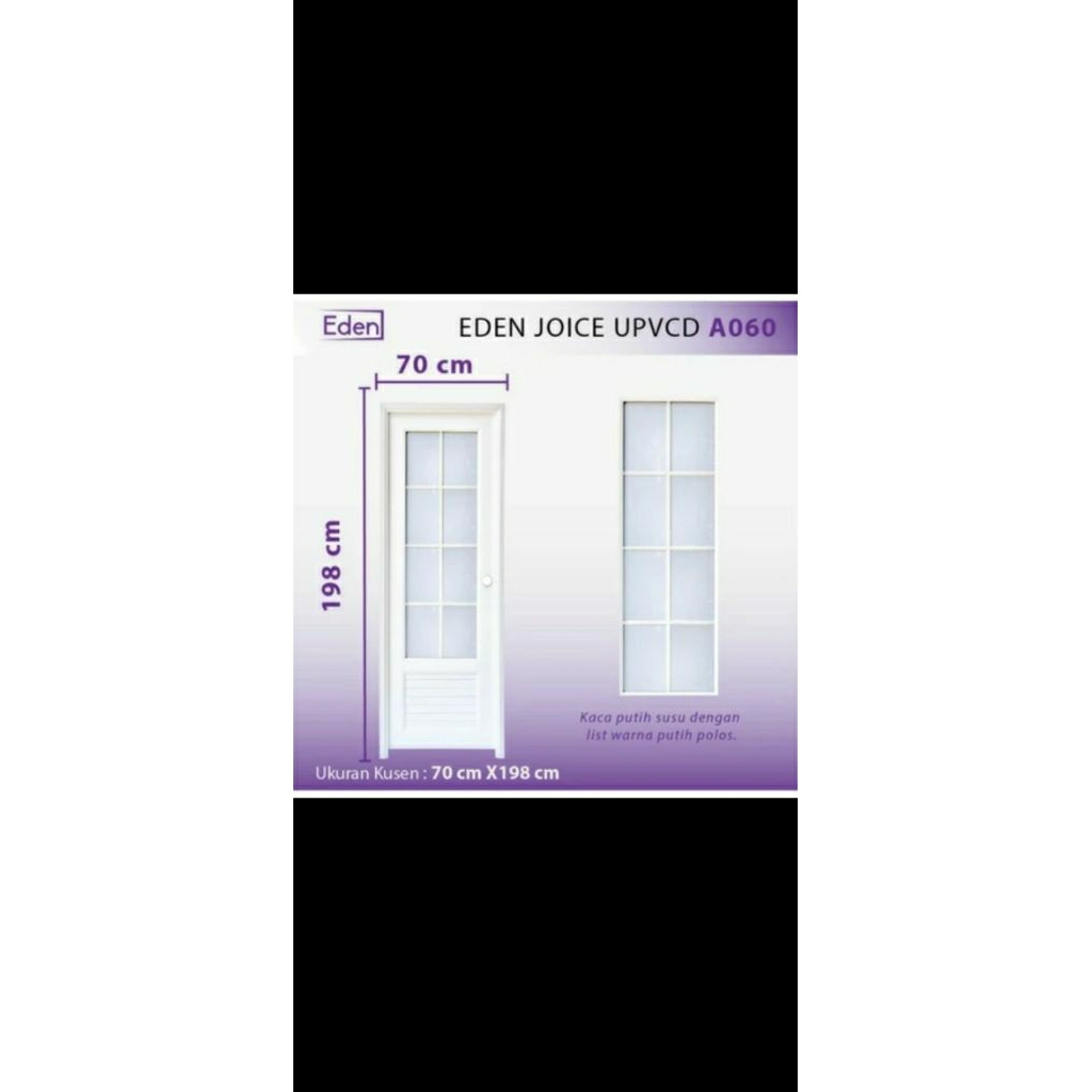 PINTU EDEN A060 UPVC