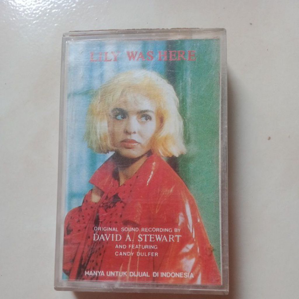 kaset pita David A.Stewart - Lily was here