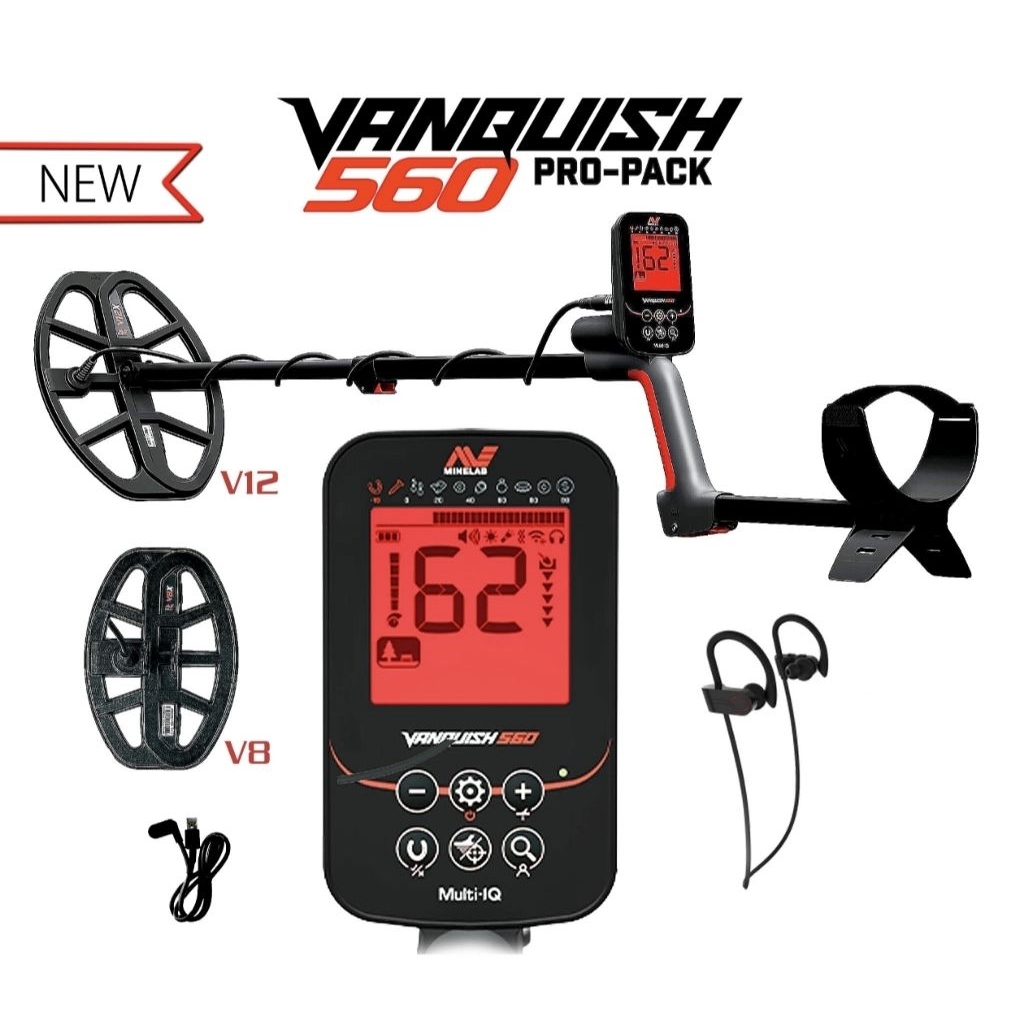 metal detector minelab vanquish 560 pro pack