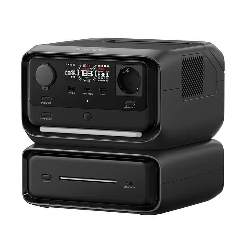 EcoFlow RIVER 3 Max Portable Power Station 572Wh 600W Professional UPS Elektronik