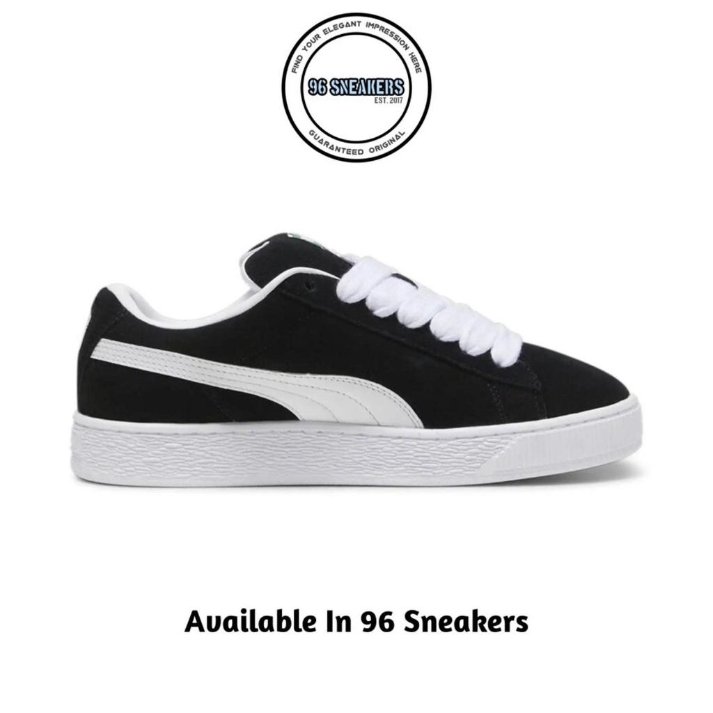 Sepatu Sneakers Wanita Puma Suede XL Black White (395205-02) ORIGINAL