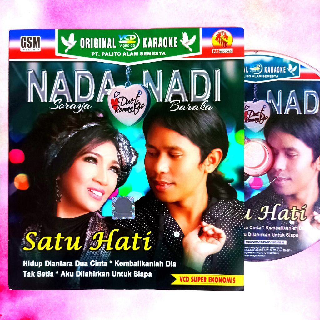 VCD KARAOKE LAGU KARAOKE DANGDUT DUET NADA NADI - VCD LAGU KAROKE DANGDUT DUET ROMANTIS - VCD MUSIK 