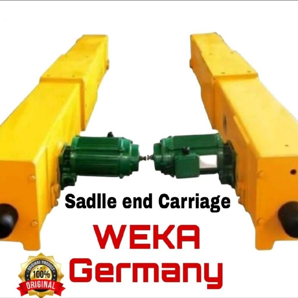 Saddle End Carriage Cap 2 Ton panjang Bentangan 2 Meter Weka Germany