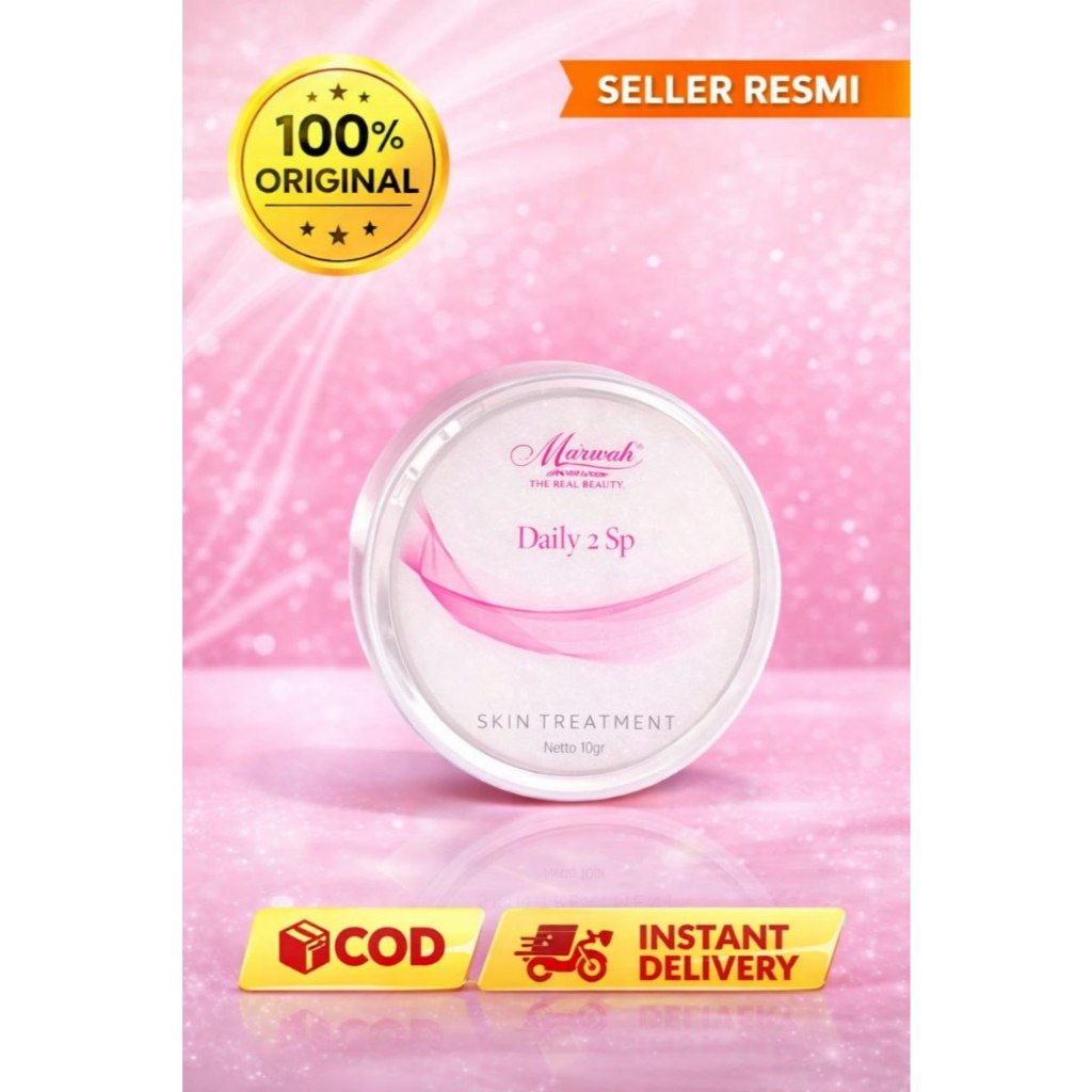 Marwah Skincare Night Cream Platinum Krim Malam Sensitif 10gr