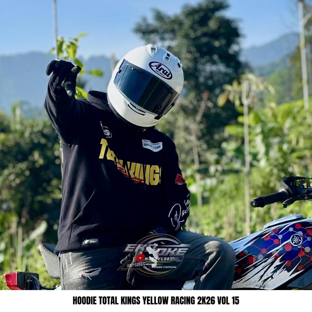 HOODIE TOTAL KINGS YELLOW RACING 2K26 VOL 15