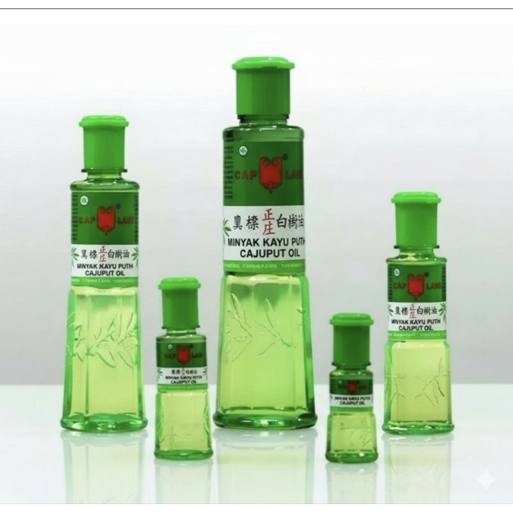 Minyak Kayu Putih Cap Lang 60ml - Aroma Menenangkan, Meredakan Kembung, Membantu Pencernaan