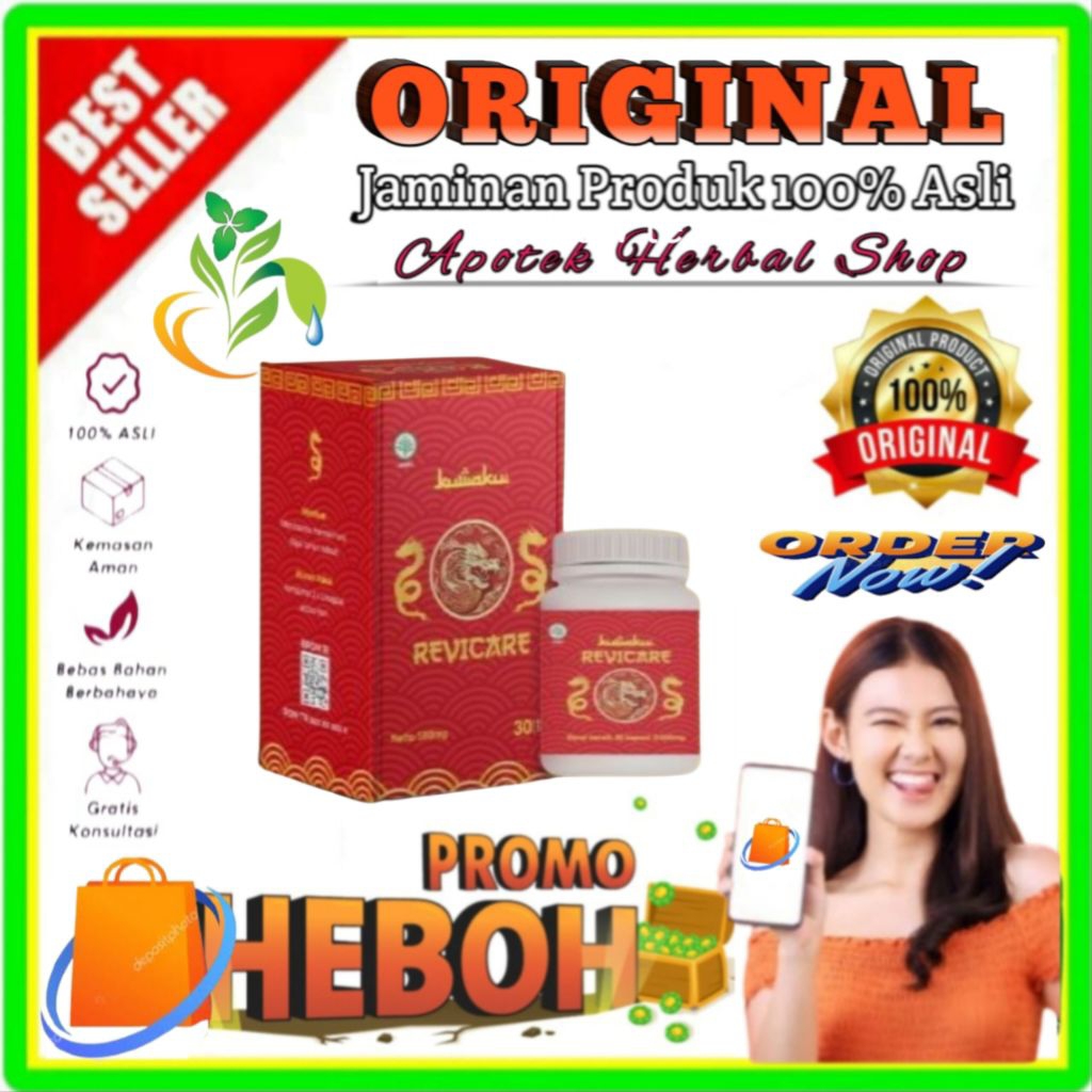 Revicere Original Obat Herbal Cina Atasi Batuk Asma Dan Sesak Nafas
