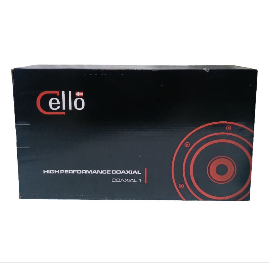 Speaker Mobil Cello 6.5" 3way COAXIAL 1-Audio Mobil 6,5 inch 3 Way