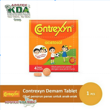 CONTREXYN TABLET 1 PIECES | OBAT FLU ANAK