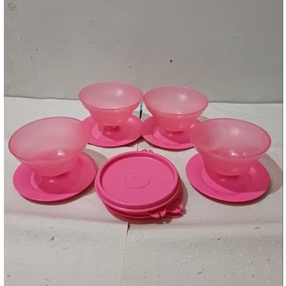 PROMO Dessert Cup 140 mL Tupperware Original Gelas Dessert, Ice Cream, Es Buah