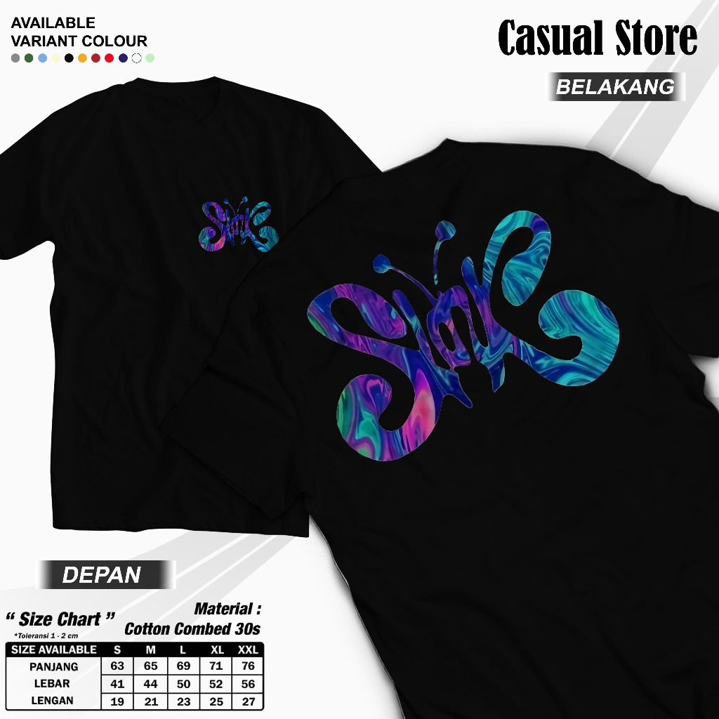 KAOS SLANK ORIGINAL - LOGO SLANK - KAOS SLANK DISTRO - KAOS SLANK ORIGINAL POTLOT