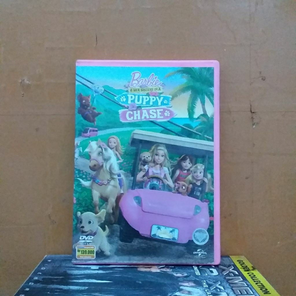 DVD ORIGINAL FILM BARBIE AND HER SISTERS IN A PUPPY CHASE