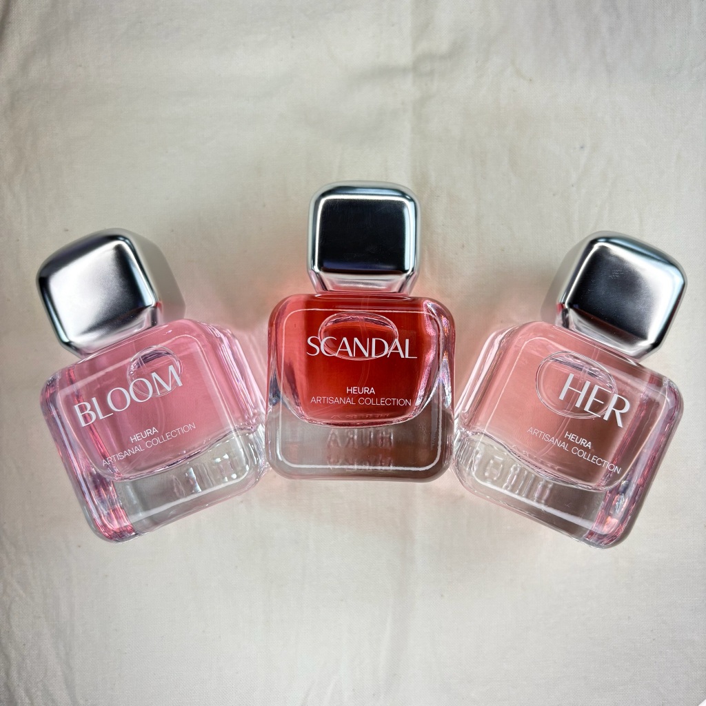 [Decant Share] HEURA Extrait de Parfum - Scandal | Her | Bloom | Romantic Wish