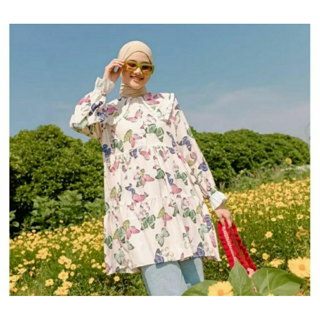 preloved audre butterfly/preloved haidee orlin/Preloved Dress/Preloved Tunik/Haideeorlin/Haidee&Orli