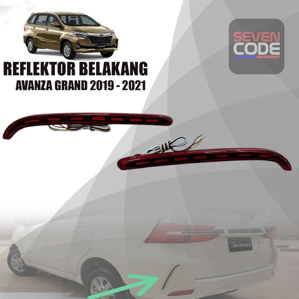 LAMPU BUMPER AVANZA GRAND 2019 2020 2021 REFLEKTOR BUMPER AVANZA GRAND 2019 2020 2021
