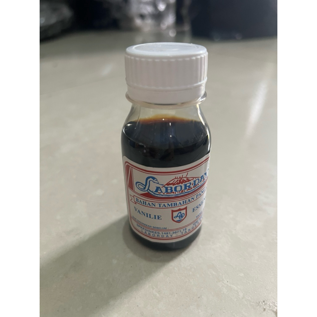 LABORDAY VANILIE | PERISA MAKANAN LABORDAY | VANILI HITAM / PISANG AMBON