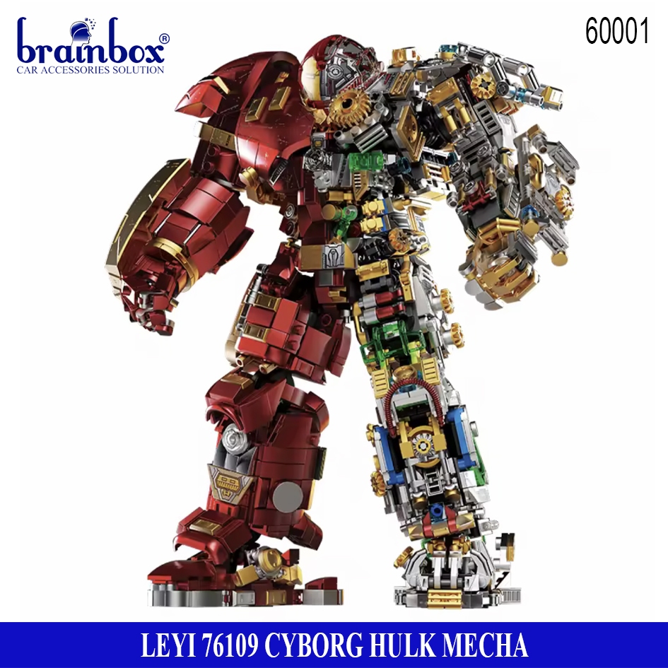 LEYI 76109 Cyborg Hulk Mecha Robot Block Brick Mainan Balok Blok Brick