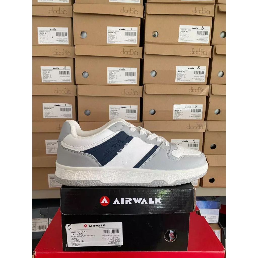 Airwalk Canyon White/Grey Men Shoes Airwalk Original