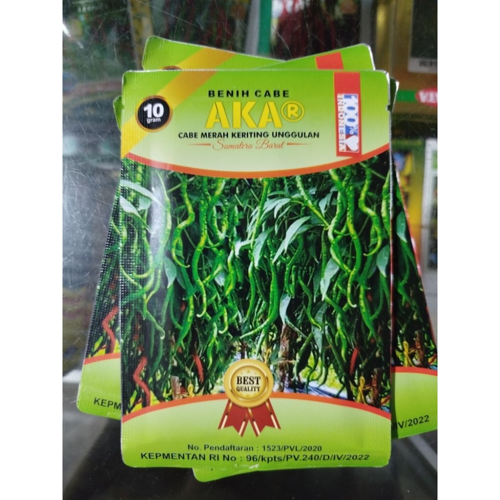 Benih cabe merah keriting unggulan AKAR 10 gram
