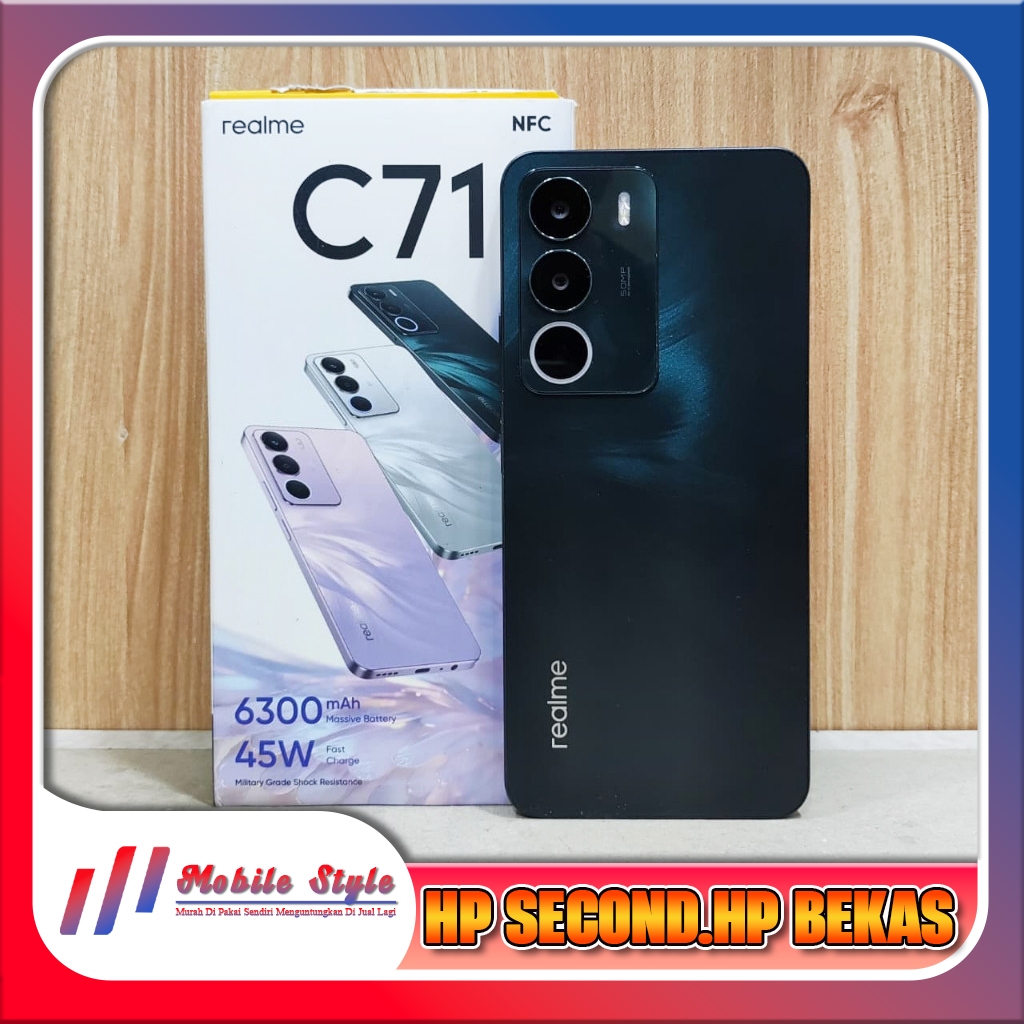 Realme C71 Ram 4/128GB | Ram 6/128GB | Ram 8/128GB Second Mobile Style Store