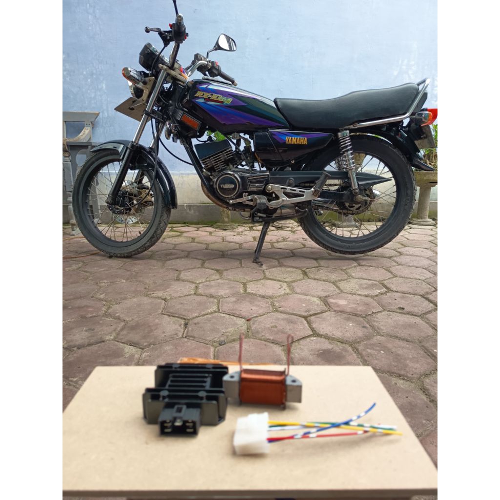 KELISTRIKAN FULL WAVE RX KING 12VOLT DC KIPROK TIGER+SOKET KIPROK RX S RX K RX R