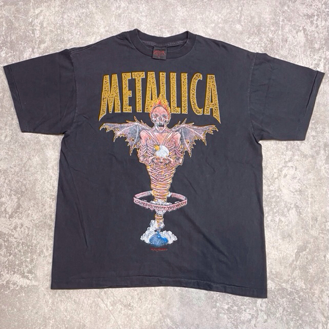 KAOS BAND FADED METALLICA KING NOTHING TAG METALLICA OFFICIAL
