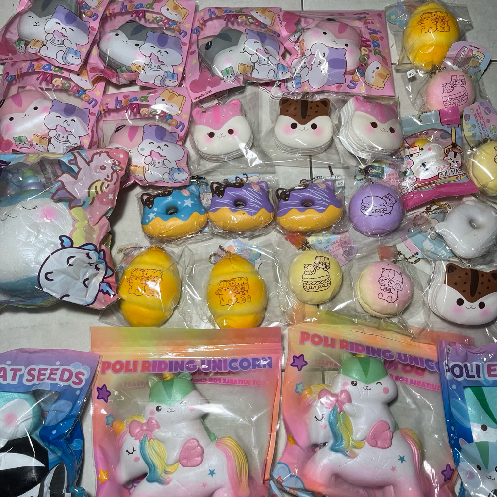 NEW| squishy populer poli/ licensed popularboxes