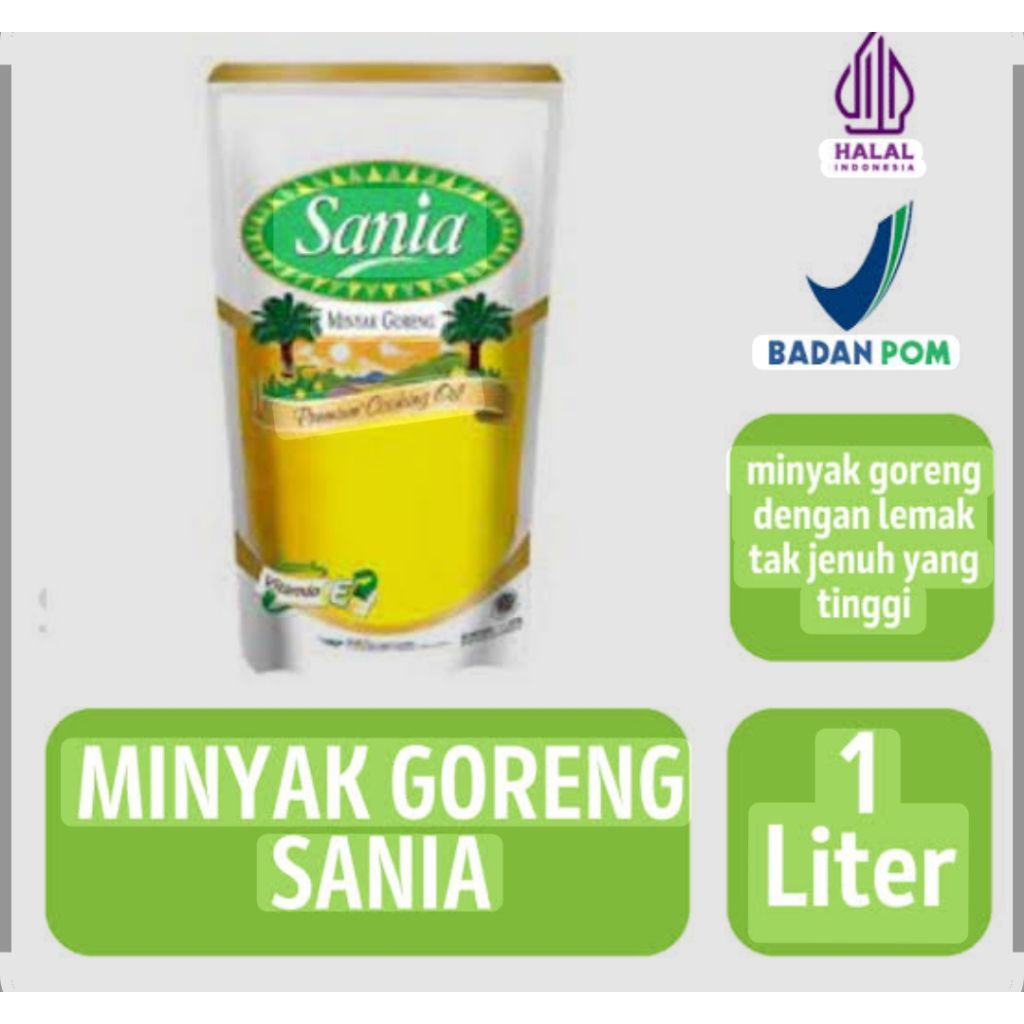 MINYAK SANIA 1 LITER