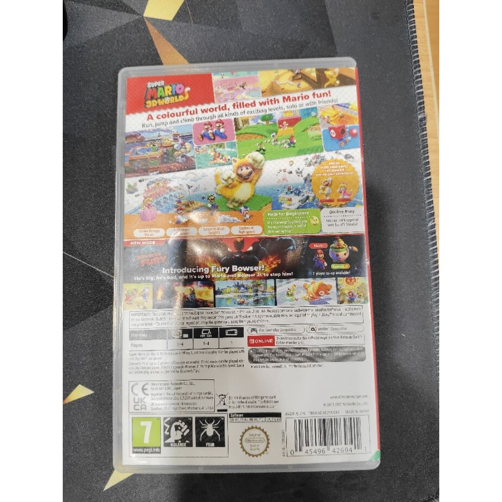 Mario 3D world + bowser fury