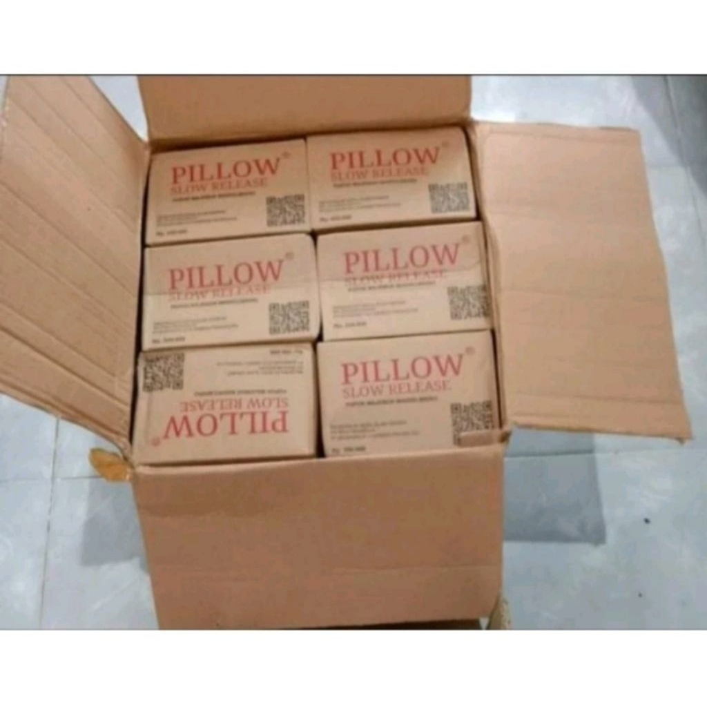 Pillow Slow Release Pupuk Organik 1 Karton Isi 12 Box