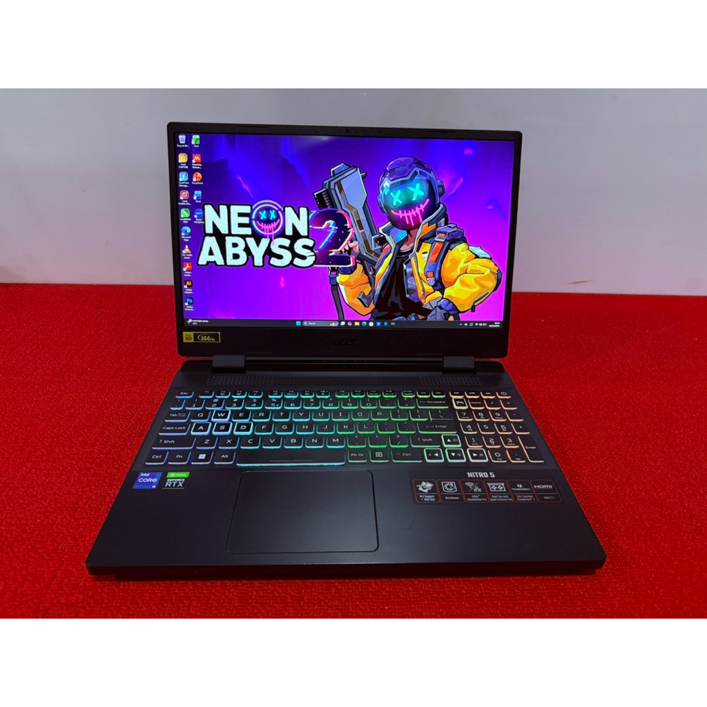 Acer Nitro 5 AN515-58 Core i7 Gen 12 Vga RTX3050 Ram 16GB ssd 512GB MULUS