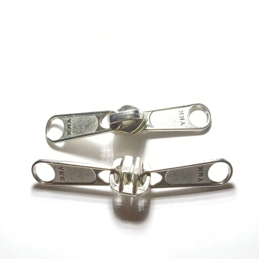 Kepala Zipper YKK 2 Sisi Bolak Balik No.5