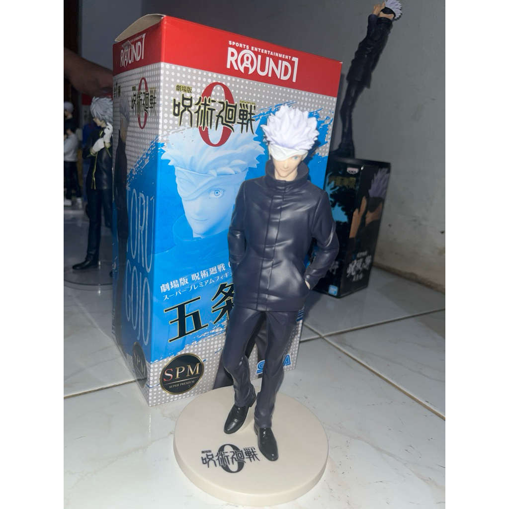 Sega SPM Jujutsu Kaisen 0 Gojo Satoru Back in box